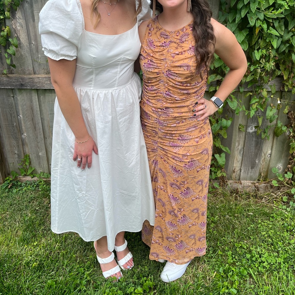 House of Harlow 1960 Orange Skirt Set